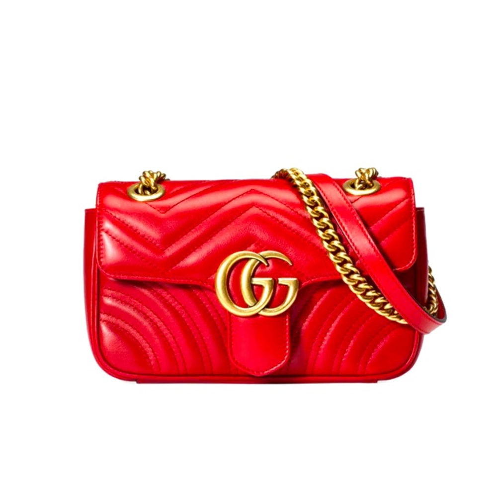 GUCCI
GG Marmont Matelassé Small Leather Shoulder Bag